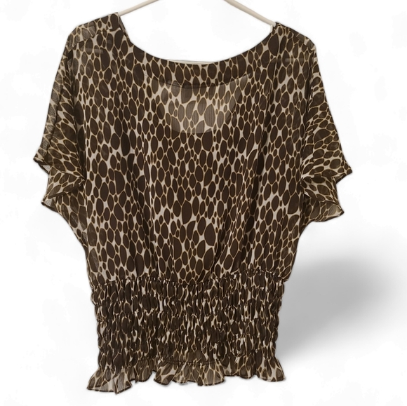 Worthington faux wrap top with cami XL - Picture 2 of 8